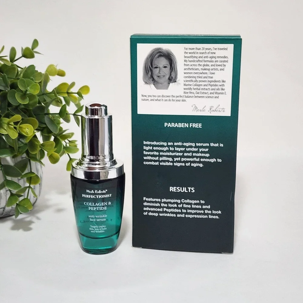 Merle Roberts Perfectionist Collagen & Peptide Anti-wrinkle Face Serum 1 fl oz